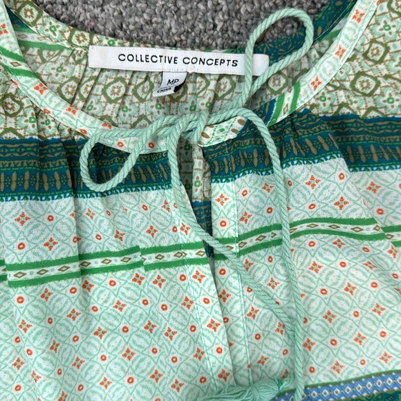 Collective Concepts Green sleeveless blouse Tank Top from Stitch Fix - Picture 3 of 6